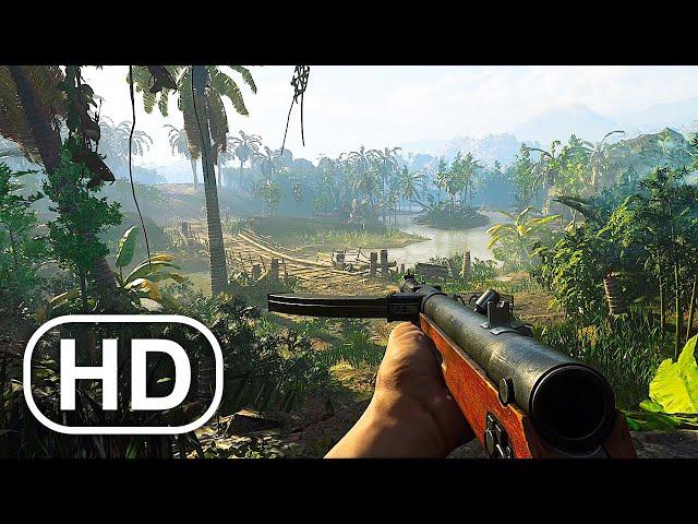 PS5 Gameplay - Call Of Duty Vanguard Japan Jungle Mission Gameplay 4K 60FPS