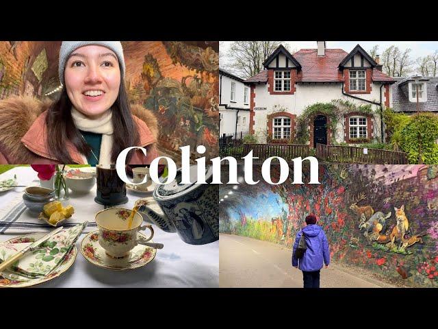 A Rainy Afternoon in Colinton Village | Edinburgh Vlog