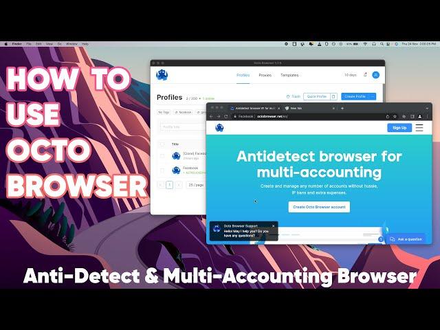 How to use Octo Browser to be anonymous online and manage multiple accounts