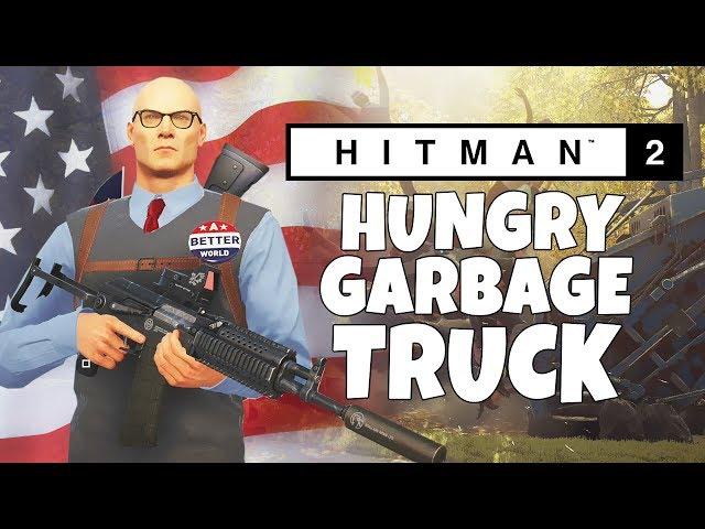 Hitman 2 - Whittleton Creek - Hungry Garbage Truck