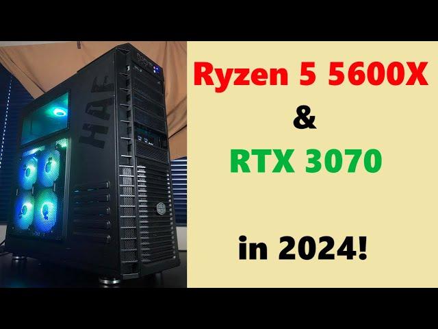 Cooler Master HAF PC Case Returns!  Ryzen 5 5600X & RTX 3070 in 2024