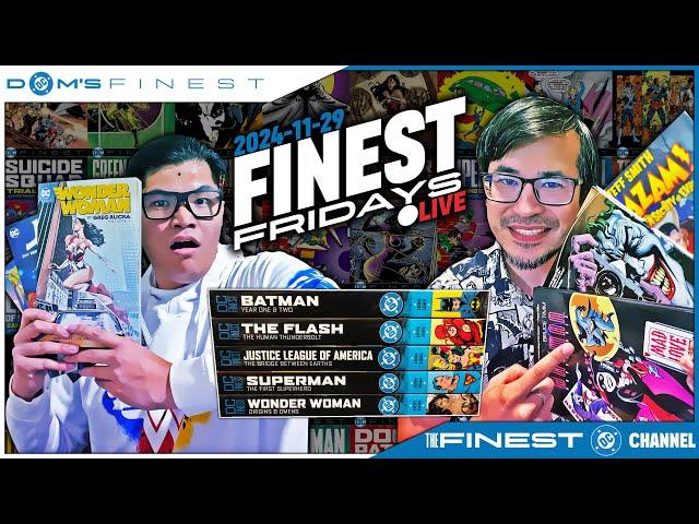 Finest Fridays Episode 3: November '24 DC Finest Releases & Discussion | With @FinestDC | 2024-11-29