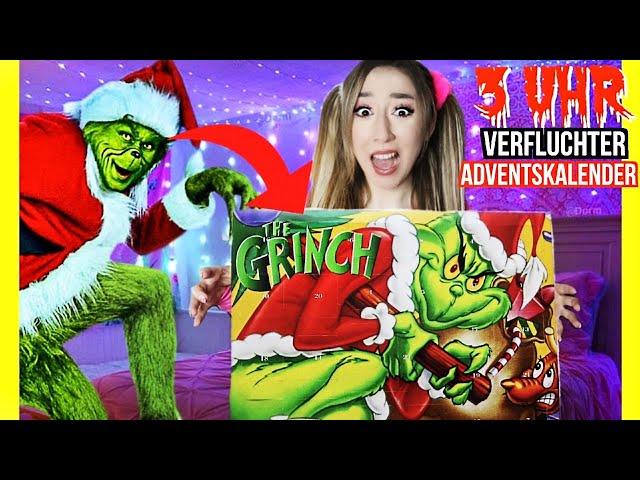 ÖFFNE niemals GRINCH ADVENTSKALENDER vor WEIHNACHTEN 2020 um 3 NACHTS alleine zu HAUS