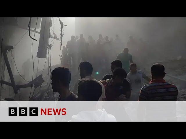 Israel forcibly evacuates Kamal Adwan hospital in northern Gaza | BBC News