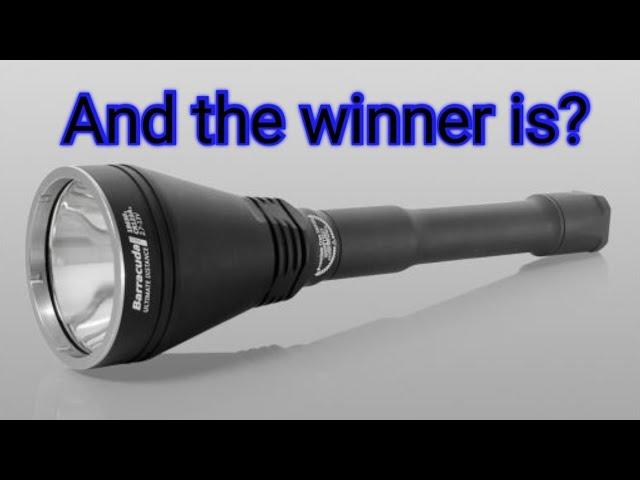 And the winner is? Armytek barracuda pro v2 give away