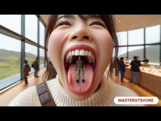 Ahhhh… GULP!! #vore #giantess #vores