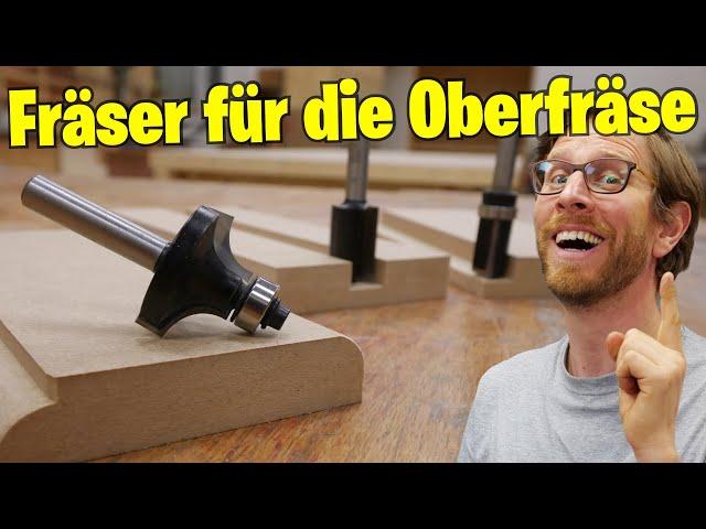 Die 8 Unverzichtbaren Fräser Für Die Oberfräse