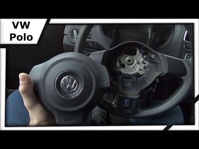 Cнимаем подушку безопасности VW Polo