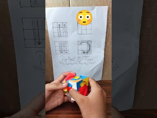 How to Solve a Rubik's Cube (Beginner's Tutorial) #shorts