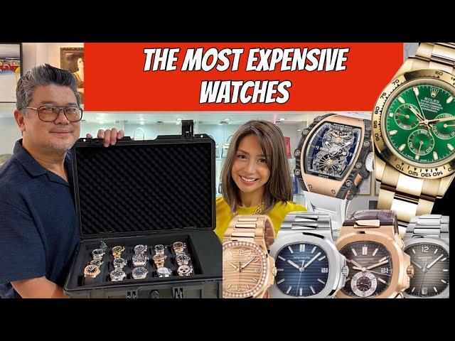 THE MOST CRAZY EXPENSIVE WATCHES. KASING PRESYO NA NG BAHAY AT KOTSE!