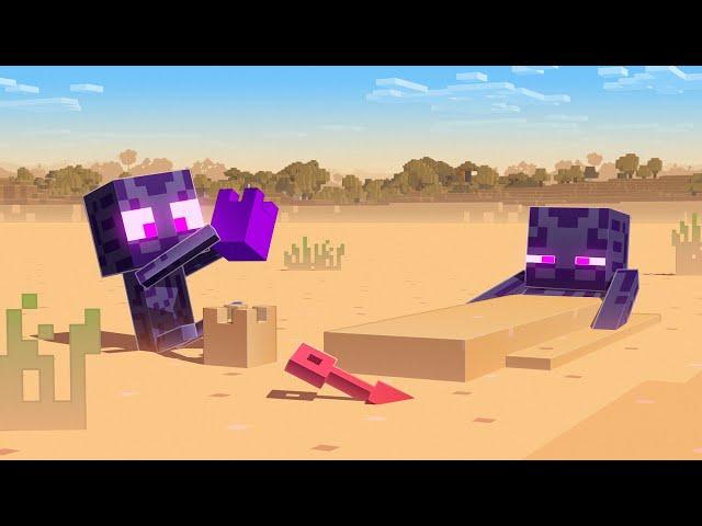 A Day At The Beach | Enderman Story