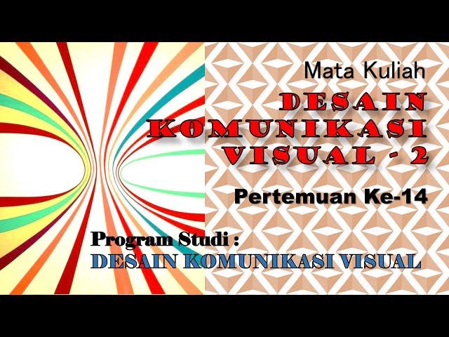 14 - Proyek Promosi & Tugas Desain Cetak - DESAIN KOMUNIKASI VISUAL 2 - Univ_STEKOM