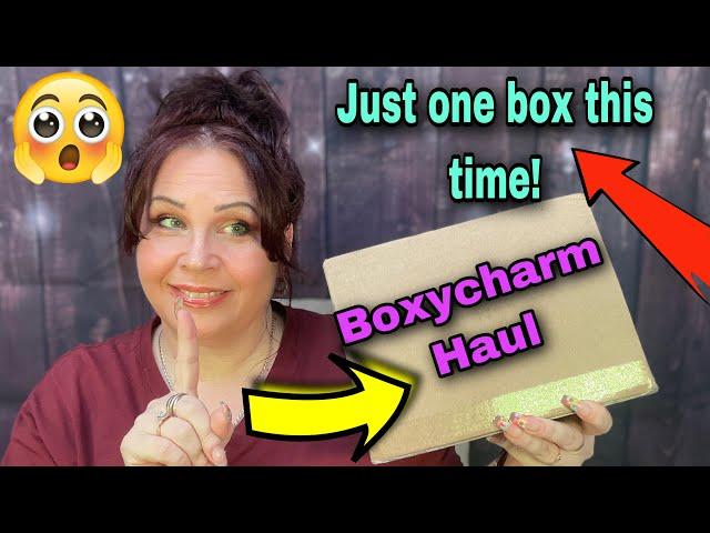 Just 1 box this time / Boxycharm Drop Shop Haul