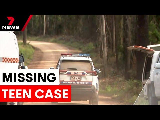 Search suspended for missing Queensland teenager | 7NEWS