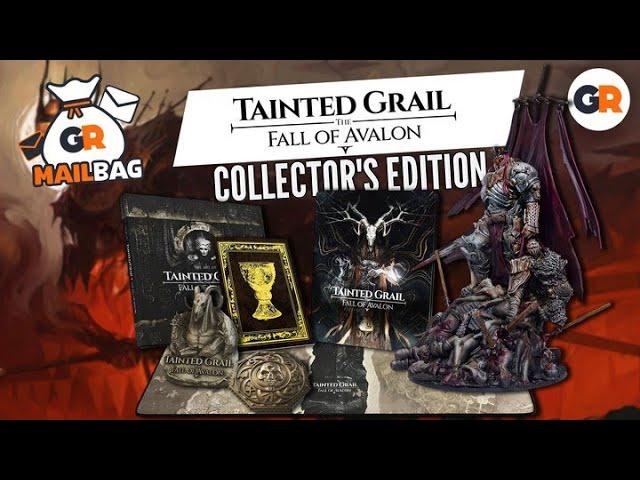 Tainted Grail: The Fall of Avalon Collector's Edition Unboxing - Game Rant Mailbag