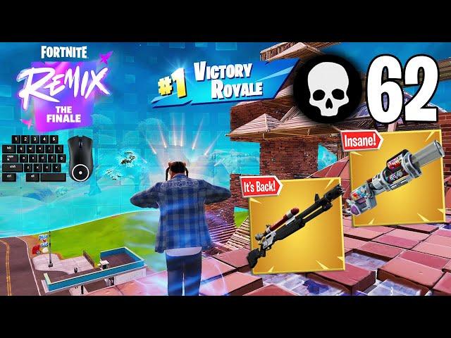 62 Elimination Solo Vs Squads Wins Gameplay (Fortnite Chapter 2 Remix Keyboard & Mouse)