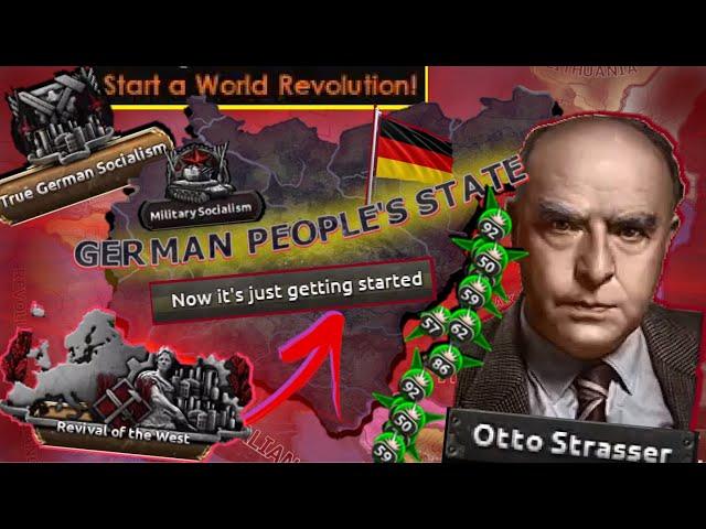 Hoi4- The New 'Nazbol' Order! | New Ways Unites Cringe Germany! (The West has Gamer-ed) "Strasser?!"