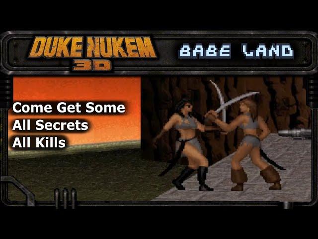 Duke Nukem 3D (100% Walkthrough) E4M4: Babe Land