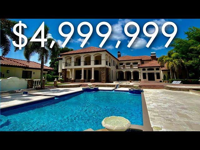 INSIDE A $4,999,999 PARKLAND PALACE / FLORIDA / LUXURY HOME TOURS EP: 24