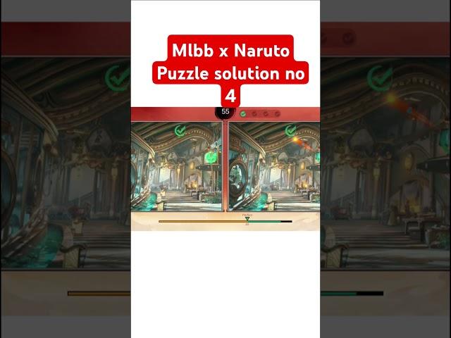 puzzle solution for no4#naruto #mlbbxnaruto #puzzle