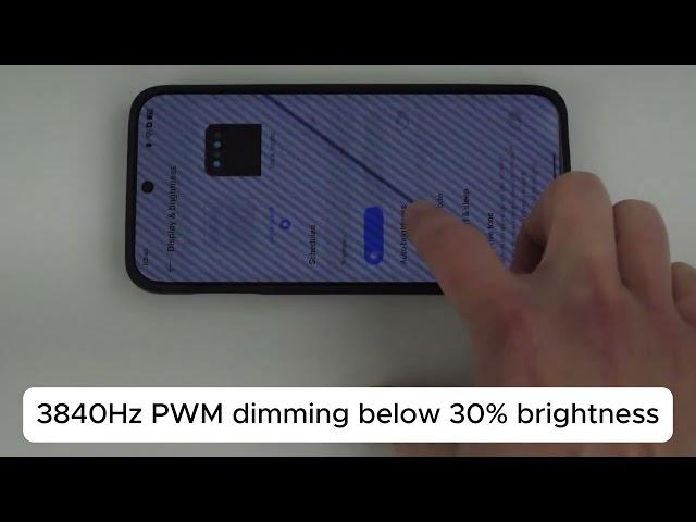 Oppo Find X8 PWM and dithering tests