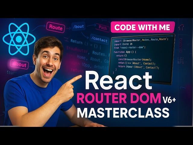 React Router DOM v6+ | Full Routing Tutorial with Nested & Protected Routes
