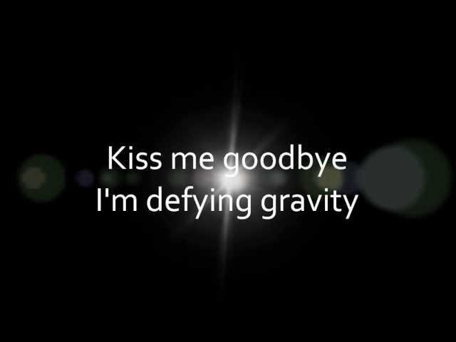 Idina Menzel - Defying Gravity (lyrics on screen)