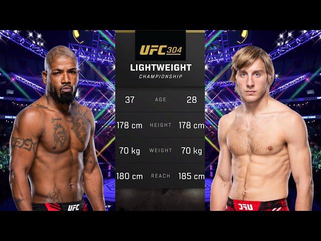 Bobby Green vs Paddy Pimblett Full Fight - UFC 304 Fight Of The Night