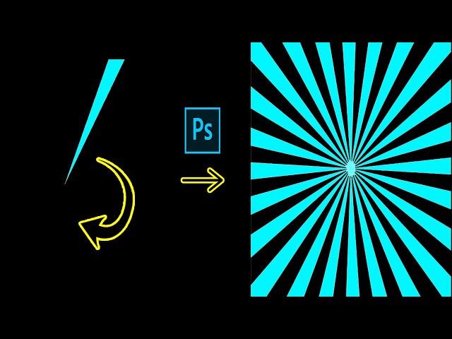 How to Duplicate and Rotate an Object Around Circle | Photoshop Tutorial for Beginners