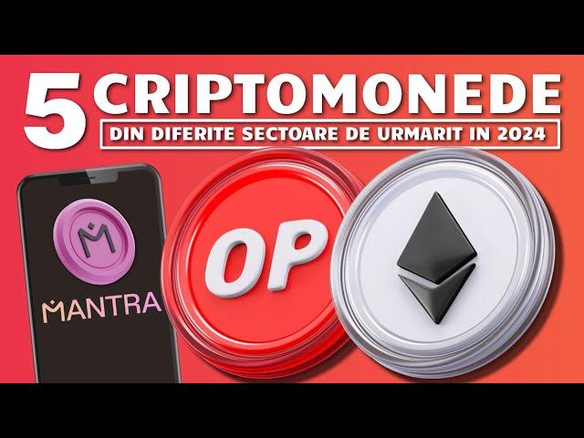 5 CRIPTOMONEDE DIN DIFERITE SECTOARE DE URMARIT PE ACEASTA CORECTIE IN 2024