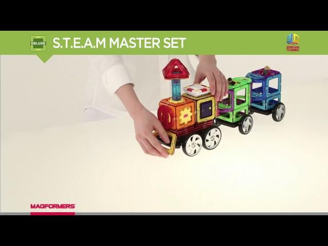 MAGFORMERS S T E A M MASTER SET 60506