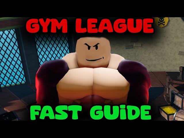 FAST GUIDE for Max Power in Roblox Gym League