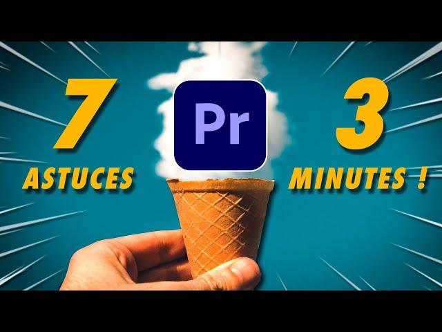 7 ASTUCES GÉNIALES en 3 minutes ! Premiere Pro Tutoriel