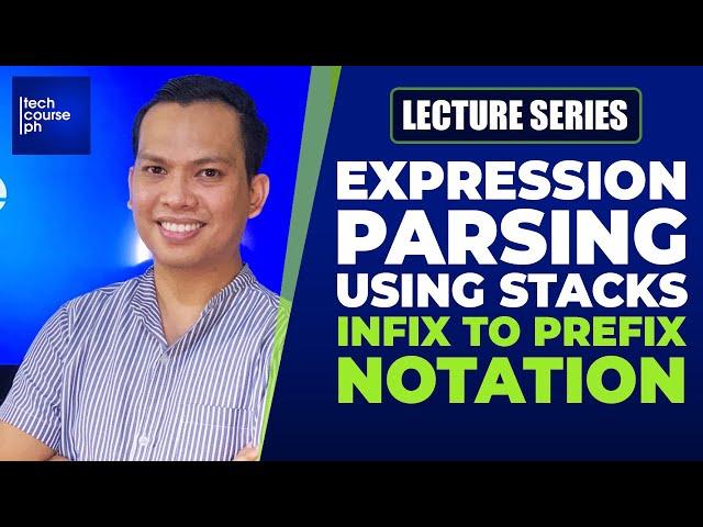 INFIX TO PREFIX NOTATION - Expression Parsing using Stacks | Data Structure and Algorithm