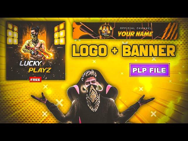 [ PLP FILE ] FREE FIRE VIP LOGO + BANNER PACK  || LUCKY PLAYZ ||