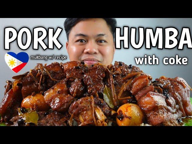 PORK HUMBA WITH COKE | INDOOR COOKING | MUKBANG PHILIPPINES | COOKBANG