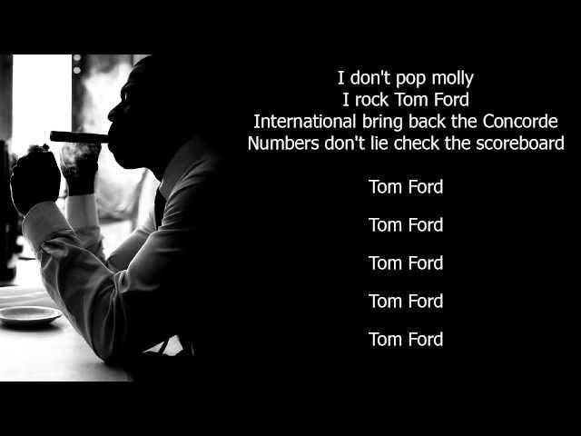 Jay-Z - Tom Ford (lyrics)