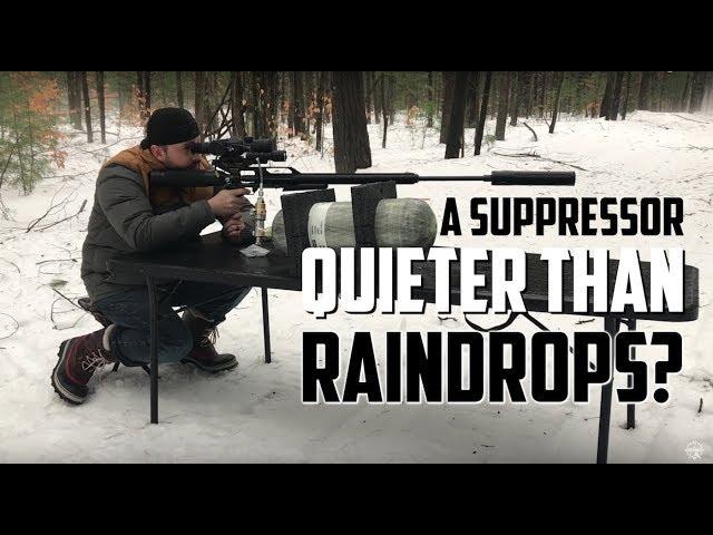 DonnyFL Emperor Air Gun Suppressor for the AirForce Texan Big Bore: Quieter Than Raindrops?