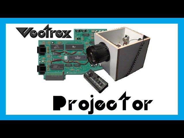 Making a vectrex projector