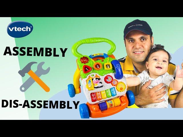 Vtech Sit To Stand Learning Walker: Assembly | Dismantle | Review [FAST!]