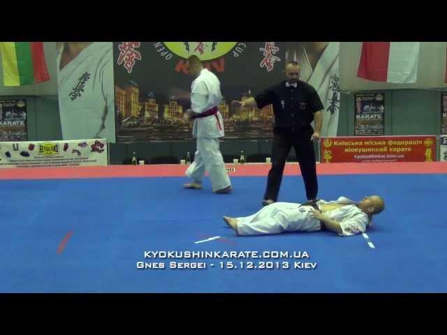 Gnes Sergei (Vinnitsa) nomination for "Knockout of the Year" (Kyokushin)