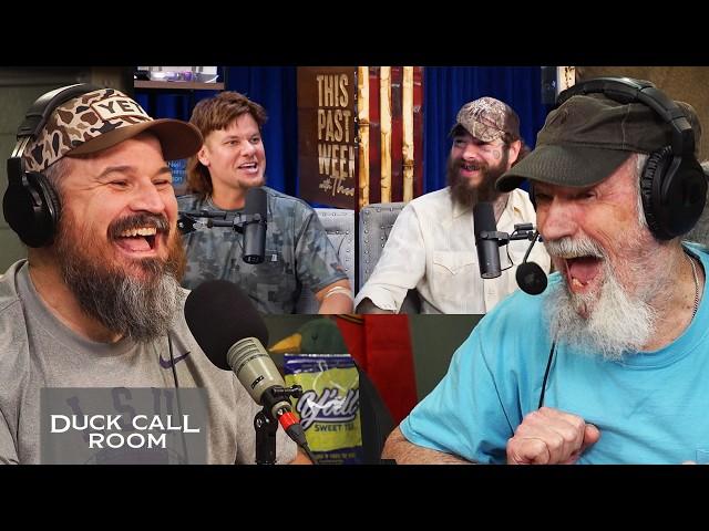 Post Malone & Theo Von Pay Tribute to Uncle Si as the Ultimate Gangster | Duck Call Room #380