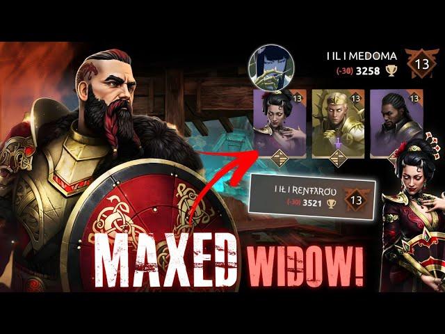 Max Widow on the Run! ft. Medoma & Rentarou Shadow Fight 4 Arena