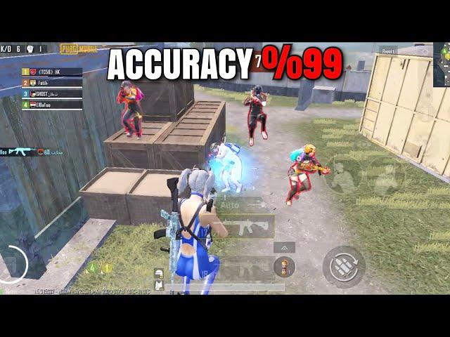 FASTEST TDM PLAYER MAX LEVEL ACCURACY + REFLEX PUBG Mobile