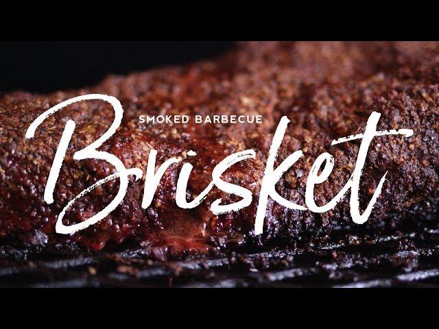 Smoked Barbecue Brisket with Burnt Ends