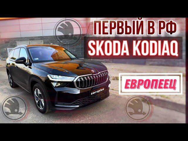 Новый Skoda Kodiaq 2.0 204 л.с. (2024) ЕВРОПЕЕЦ. Шкода Кодиак 2024