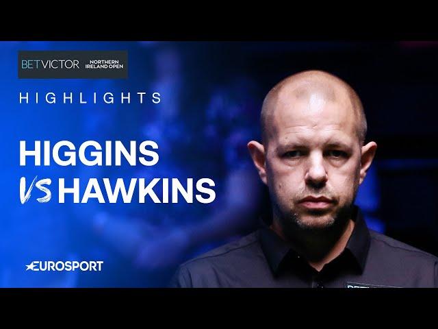 FINALLY OVER THE LINE ‍ | John Higgins vs Barry Hawkins | 2024 Northern Ireland Open Highlights