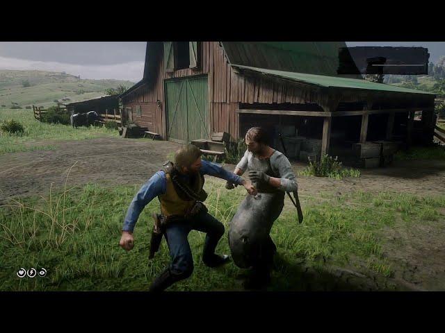 The Reason Why You Should Always Beat Seamus (Fence Owner) - Red Dead Redemption 2