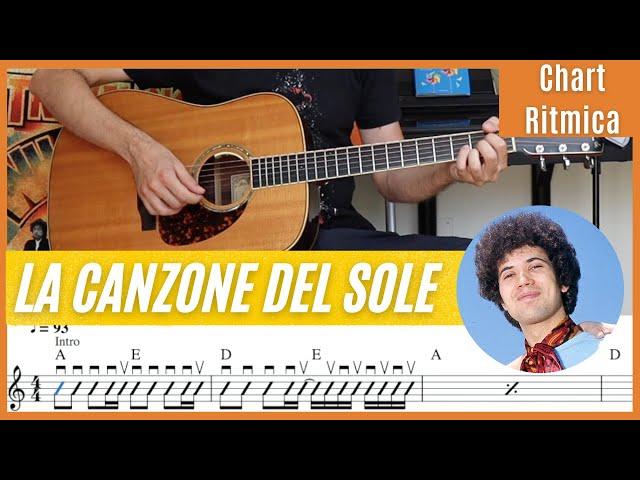 La Canzone del Sole | Lucio Battisti | Tutorial Chitarra | Accordi