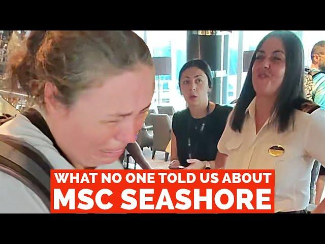 MSC Seashore The Worst Cruise Ship Ever?